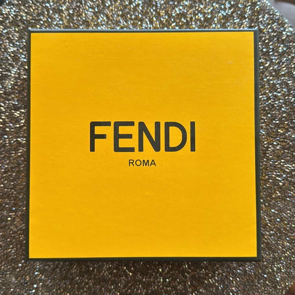 Fendi Box + Small Fendi Dust Bag + Fendi Bag, Great For Gifting